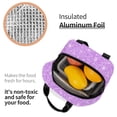 thumbnail image 5 of Kuqiui Lilac Glittering Print Lunch Bag Lunch Box for Women & Men,Large Capacity Insulated Lunch Bag for Adult,Leakproof Reusable Lunch Tote Bags for Work/Office/Travel/Picnic, 5 of 8