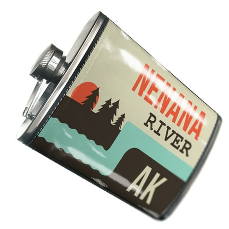 

NEONBLOND Flask USA Rivers Nenana River - Alaska