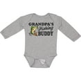 thumbnail image 3 of Inktastic Grandpa's Fishing Buddy Boys Long Sleeve Baby Bodysuit, 3 of 5