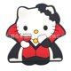 thumbnail image 1 of Hebilla de zapato de PVC de Hello Kitty, accesorios de dijes de Jibz de cocodrilo, dibujos animados, decoraciones DIY, regalos de x-mas para niños, venta única, 1 ud., 1 of 1