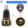 thumbnail image 2 of Conjunto de cono nasal KOLEOLL N435495 para Dewalt DCF620B, 2 of 6
