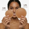 thumbnail image 3 of NEATS Adhesive Silicone Round Nipple Covers - 1 Pair (Almond) - S/M, 3 of 8