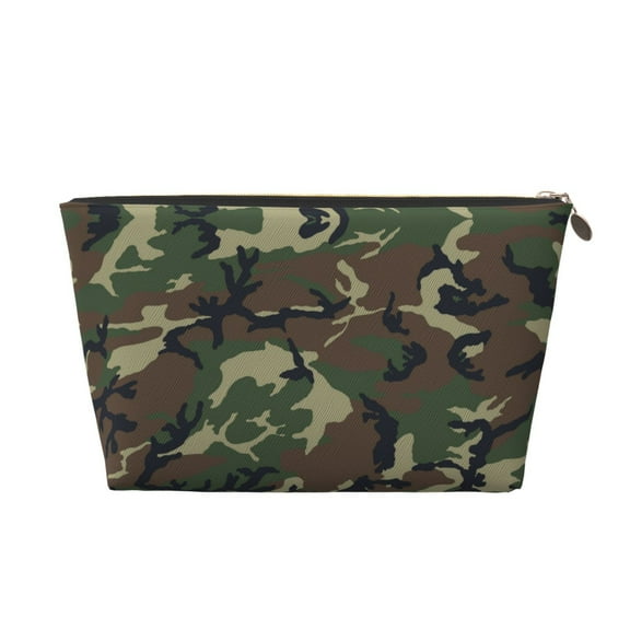 Camouflage Handbag Purse Tote Organizer Zipper Closure Cosmetic Pouch Bag For Travelling