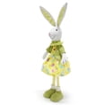 thumbnail image 6 of Easter Bunny Plush Doll with Easter Egg Print Dress & Ruffled Collar, Spring Rabbit Stuffed Animal for Easter Decor, Nursery Styling & Gift - 16.5 inch, 6 of 8