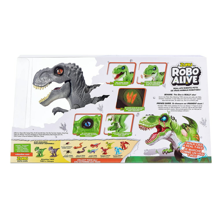 Robo Alive Dino Action T-rex Robotic Dinosaur Toy By Zuru : Target
