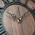 thumbnail image 3 of Horloge Murale Numérique en Bois Rétro Européen pour Salon, 3 of 3
