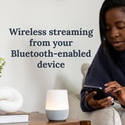 Yogasleep Duet White Noise Sleep Sound Machine, Night Light, Wireless Speaker