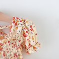 thumbnail image 7 of Godom Little Girls Dress Short Sleeve Dress Cotton Casual Spring Summer Applique Dresse Princess Dress, 7 of 7