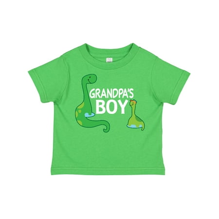 

Inktastic Grandpas Boy Grandson Dinosaur Gift Toddler Boy Girl T-Shirt
