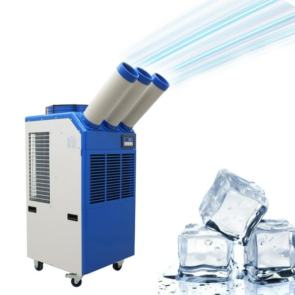 PreAsion Industrial Air Conditioner Three-tube Portable Cooling Air-conditioning 220V