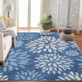 thumbnail image 4 of Yesurprise Xm-Modern-Flying Leaf Dance Blue Tint Area Rugs - 4817 - 274x366cm 1150Gsm Polyester with Velvet 350Gsm, 4 of 8