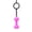 Pink, variant on Lovely Dumbbell keychains for Women,Aesthetic Keychain Charms,Bag ＆ Purse Charms for Handbags and Backpacks Accessories