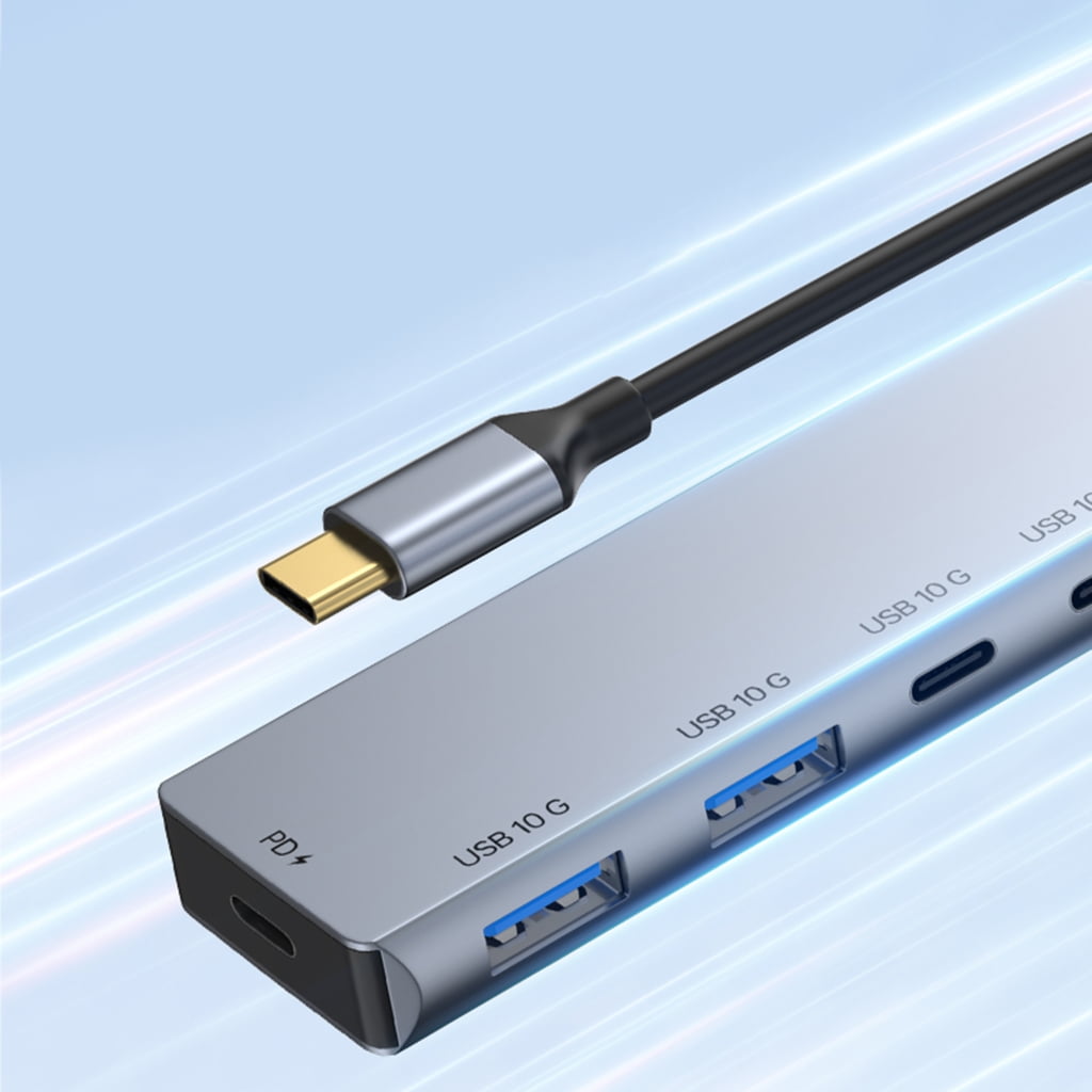 Gieenan Universal USB C Hubs 2A 2C Port 10Gbps Fast Speed Charging Adapters For PC Phone