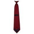thumbnail image 2 of Mens Extra Long Big and Tall XL Solid Color Clip On Easy to Remove Clip Necktie Ties, 2 of 2