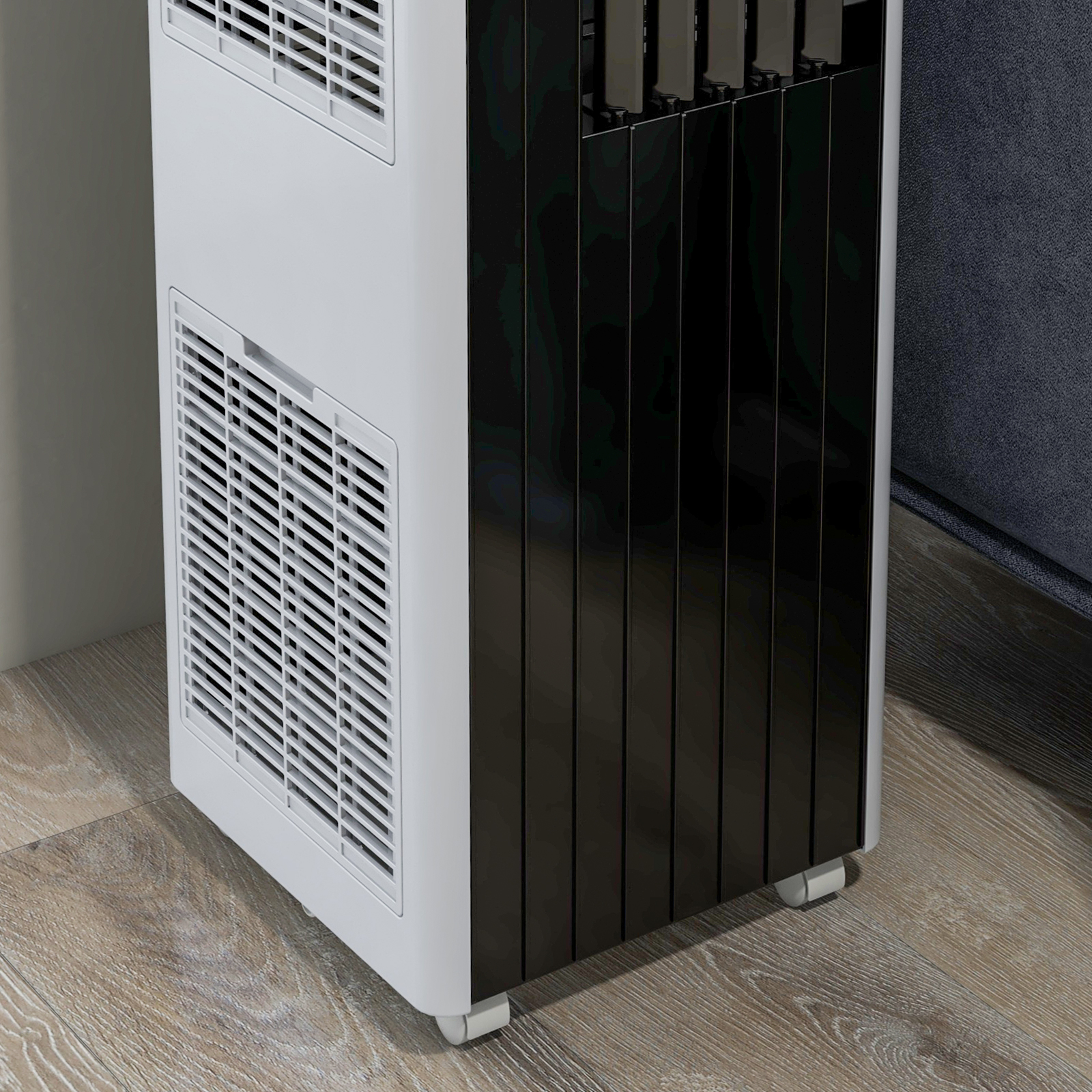 Portable Air Conditioner 8000 BTU, 3-in-1 Compact AC Unit with Cooling, Dehumidifier & Fan, Quiet Operation with 24H Timer, Remote Control & Window Kit for Rooms up to 350 Sq.Ft.