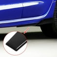 thumbnail image 3 of 2X Side Skirts Fits Universal Vehicles Black 450mm Exterior Side Bottom Line Extensions Splitter Lip Car Diffusers,2 pair * Car Bumper Rear Lip Side Skirt with some bolts,bright black, 3 of 8