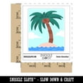 thumbnail image 2 of Palm Tree on Tropical Island Car Window Bumper Water Bottle Phone Tablet Laptop Waterproof Vinyl Decal Sticker Set 5-Pack - Gloss Finish - 3.0", 2 of 7