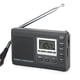 thumbnail image 3 of Mini Radios Portátiles Receptor Fm / Mw / Sw Con Reloj Despertador Digital Receptor De Radio Fm Negro Guardurnaity EL008323-00, 3 of 6