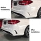 thumbnail image 4 of Rear Bumper Spoiler Side Canard Spoiler for C Class Estate S205 C180 C200, 4 of 5
