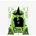 thumbnail image 2 of Wizard Of Oz Wicked Witch Don't Add Water Women's White Crew Neck Short Sleeve Crop Tee-3XL, 2 of 2