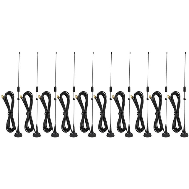 10X UT-106UV Antena Walkie Talkie DIAMANTE SMA-F UT106 para HAM Radio UV-5R -888S UV-82 UV-5RE Antena Larga