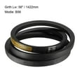 thumbnail image 3 of Uxcell B56 Drive V Belt Girth 56-inch Industrial Power Rubber Transmission Belt, 3 of 5