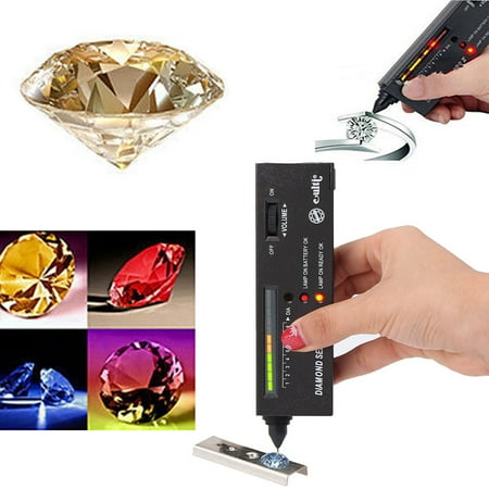 New Portable Diamond Gemstone Gem Jewel Tester Selector V2 with Case-US (Best Diamond Tester Reviews)