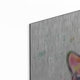thumbnail image 2 of Luxe Metal Art 'Colorful Watercolor Boston Terrier' by Furbaby Affiliates, Metal Wall Art, 36"x36", 2 of 9