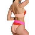 thumbnail image 5 of Women's High Waisted Bikini with Moderate Coverage, Red, 5 of 6