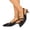 Black, variant on Mfakffe Mary Jane Shoes for Women Comfortable Pointed Toe Casual Outdoor Fashion Cut Out Shoes Slip on Versatile Low Kitten Heel Shoes Red 10 Wide(EU:43)