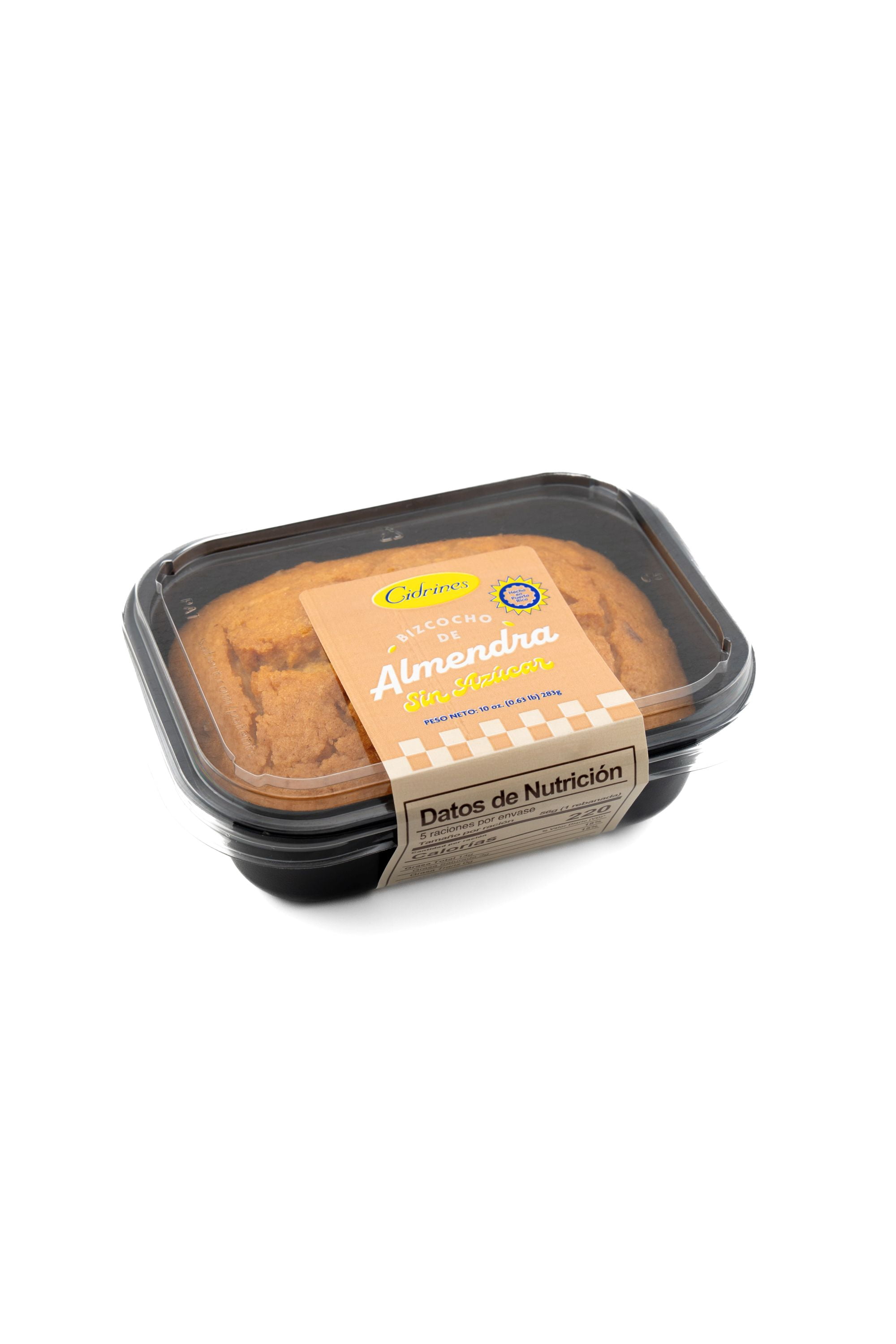 Cidrines, Sugar-Free Almond Cake, 10oz, Fresh Bakery, Shelf Stable