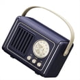 thumbnail image 4 of Mini Altavoz Portátil Bluetooth Retro con Conectividad Inalámbrica, Graves Potentes y Audio Nítido de Alta Fidelidad., 4 of 5