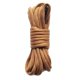 thumbnail image 1 of Xiao Hua 2 cuerdas de nailon trenzado de 4 mm para camping, hamacas, tendederos, senderismo y pesca (3 yardas), color marrón, 1 of 5