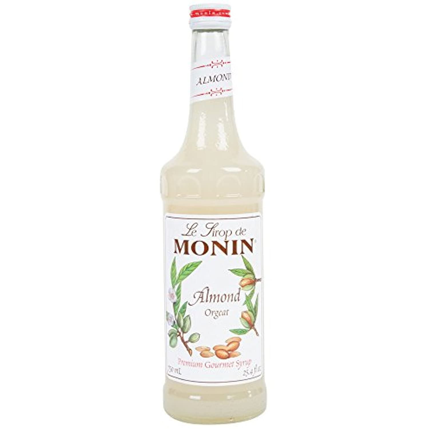 Monin Almond Syrup 750 Ml (25.4Oz)