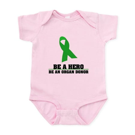 

CafePress - Hero Line Infant Bodysuit - Baby Light Bodysuit Size Newborn - 24 Months