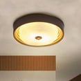 thumbnail image 3 of Aiwen 2 Light Modern Round Shade Flush Mount Ceiling Lamp Home Decor Light Fixture, 3 of 9