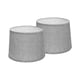 thumbnail image 4 of Pantalla de Lámpara de Mesa Yuyangstore 2 Piezas Gris, 4 of 8