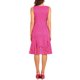 thumbnail image 3 of Vestido de encaje INSPIRE CHIC para cóctel de mujer, con cuello barco, sin mangas, vestido de noche ajustado, talla XS, color rosa intenso, 3 of 6