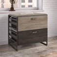 thumbnail image 2 of Refinery 2 Drawer Lateral File Cabinet in Rustic Gray - Engineered Wood, 2 of 5