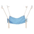 thumbnail image 1 of Billuyoard Cama colgante para ratas, cómoda hamaca para ratas y animales pequeños, cama colgante para gatos, jaula para gatos Perchas para gatos azul claro, 1 of 6