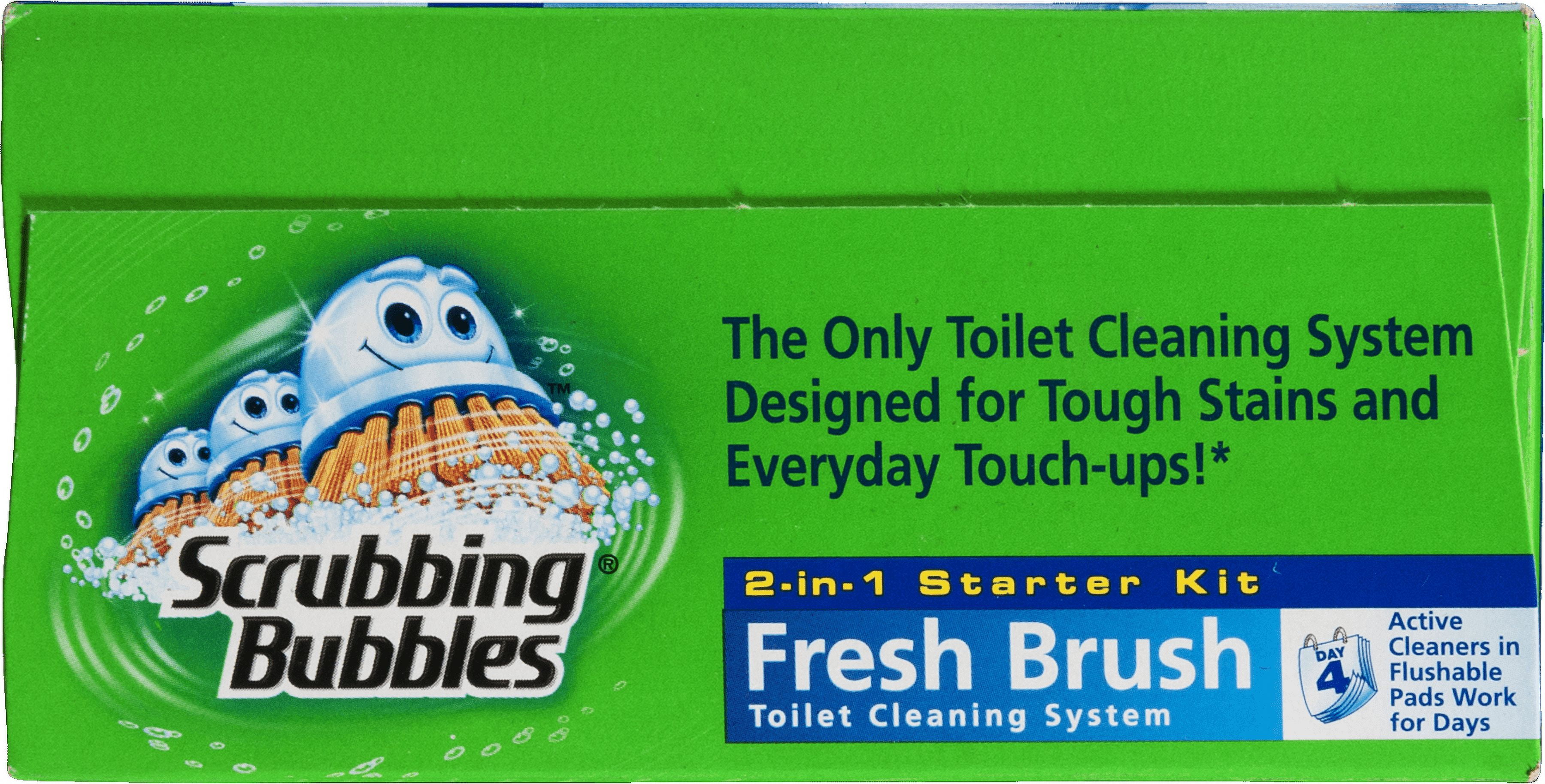 Scrubbing Bubbles Fresh Brush Toilet Cleaning System Starter Kit, 5 ct -  Fry's Food Stores