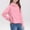 Pink, variant on Girls' Casual Pullover Sweatshirt Solid Color for Kids Comfortable Athletic Hoodie Girls Size 14 16 Sweatshirt Sweatshirt Jacket Girls Gymnastic Hoodies for Girls Girls Winter Hoodies Girl