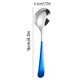 thumbnail image 3 of melotizhi Round Spoon 304 Stainless Spoon Fork Household Cute Small Soup Spoon Thick Round Bottom Eating Spoon, 3 of 9
