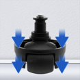 thumbnail image 5 of Rueda Delantera Giratoria para 10s Ultra Gen2 D9 L20 Ultra X40 Ultra X40 Master L40 Ultra Gen2 X30 Ultra Heat L10s Pro, 5 of 5
