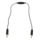 thumbnail image 3 of Cable de grabación de 3,5 mm Cable bidireccional de transferencia de sonido macho a macho de 3,5 mm con función de reducción de ruido, 3 of 5