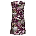 thumbnail image 5 of Dyegold Sundresses for Women Casual Summer - Beach Dresses for Women Casual Summer Sleeveless Sundress Knee Length Midi Dress Boho Floral Vacation Tank Dress, 5 of 5