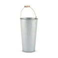 thumbnail image 2 of Weddingstar Large Galvanized Flower Market Bucket With Handle, 2 of 3