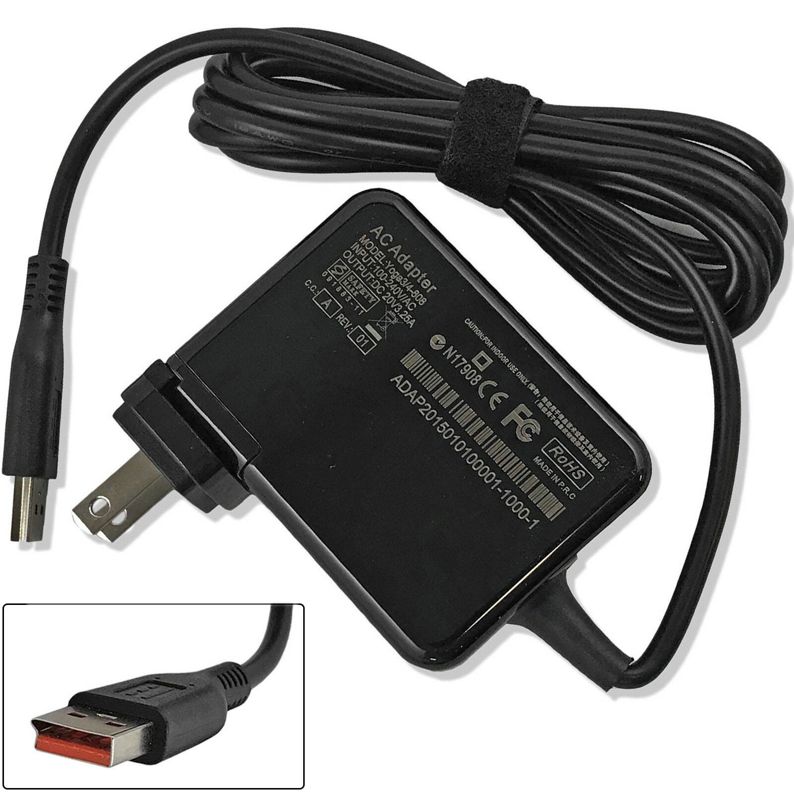 SLLEA USB Power Charger Charging Cable Cord for Lenovo Pro Yoga 700 900 