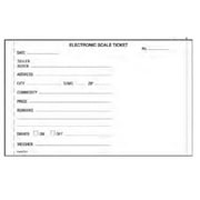 Rice Lake 20265 Electronic Truck Scale Tickets for SP2200, SP2000, RL250 & EL500