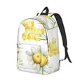 thumbnail image 6 of Easygd Sweet Honey Canvas Backpack: Stylish, Lightweight, and Versatile with Large Capacity and Adjustable Straps –, 6 of 7